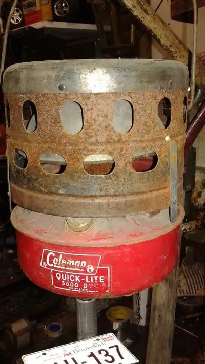 old coleman heater ,& tons more antiques, View more