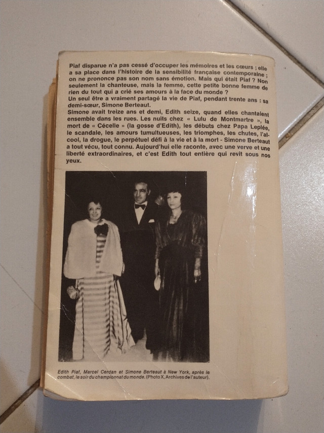 Édith Piaf dans Art et objets de collection  à Laval/Rive Nord - Image 2