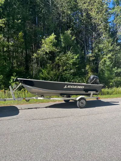 Boat is in amazing condition, motor has been serviced professionally ar marina. 20hp Mercury 4 strok...