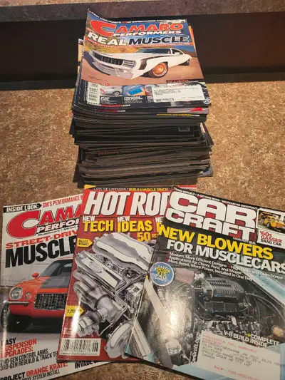 Camaro/Hot Rod/Car Craft Magazines, View more