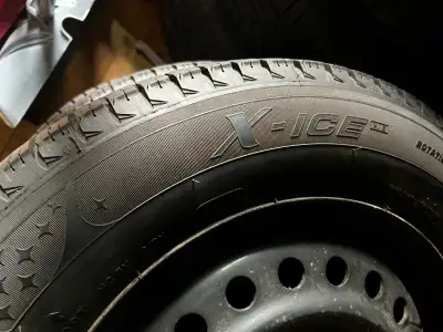 I'm selling a set of four Michelin X-Ice winter tires, size 225/60R16, mounted on steel rims. These...