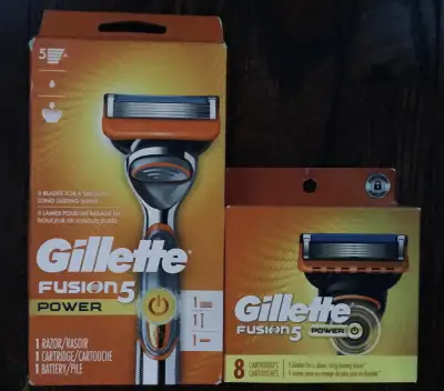 Gillette Fusion 5 Power Razor  ( 1 Handle, 9 Razor Blades ), View more