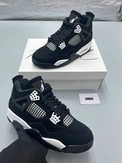 jordan 4 white thunder, View more