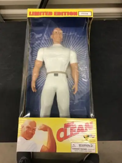Action figurine Mr Clean and numbered brand new, View more