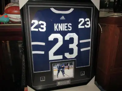 Matthew Knies Signed Framed Jersey - Frameworth, View more