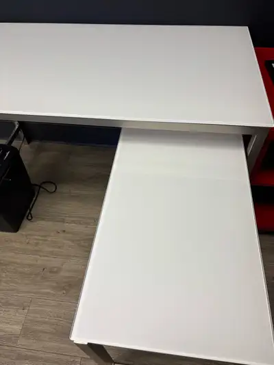 white glass nesting desk , View more