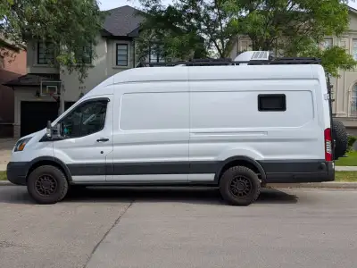 2020 Ford Transit 350 High Roof Extended - RV Build Asking Price: $80,000 2020 Ford Transit 350 High...