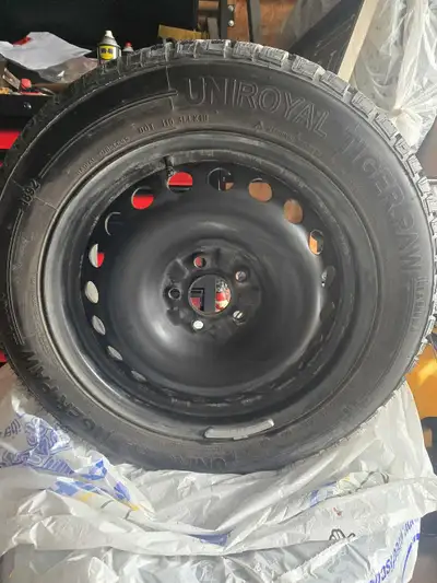 Set of 4 Uniroyal Tiger Paw Ice & Snow winter tires 235 55 R18 Tires purchased November 2024 ($907+t...