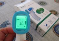 K-ZED MEDICAL FOREHEAD INFRARED THERMOMETER *WORKS LIKE NEW*