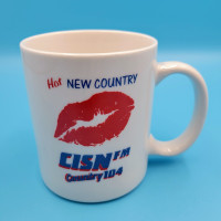 Vintage CISN Country 103.9 FM Radio Edmonton Alberta Canada Mug
