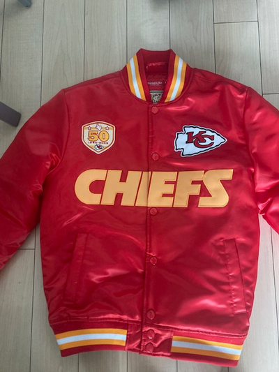 Brand new Mitchell & Ness NFL Football KC Chiefs Bomber Jacket, View more
