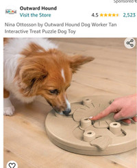 Dog Toy-Interactive Treat Puzzle