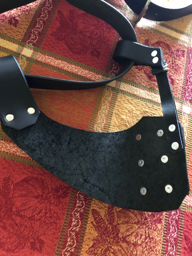 Authentic leather sword frog for LARP in Other in City of Halifax - Image 2