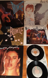DAVID BOWIE - STUDIO ALBUMS-12' EXTENDED MIX- SINGLES- LP'S 