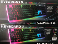 LED GLOW gaming keyboard