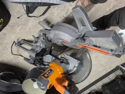 Rigid 10" Compound sliding mitre saw, View more