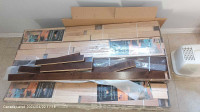 Plancher de bois franc Mono Serra en merisier brun, 3/4 po x 3 1