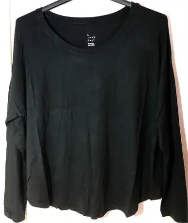 A New Day Women's Lightweight Long Sleeve Top Black XXL, View more