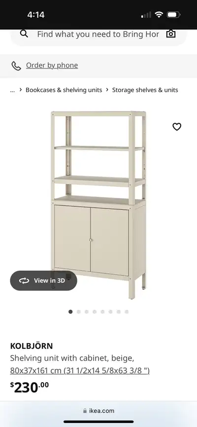 Outdoor shelf and cabinet , View more