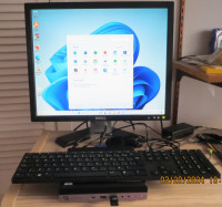 Ensemble ordi HP Prodesk 600 G3 Core-i5-6500T 8Go SSD 256Go W11