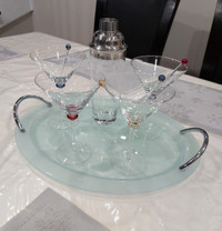 Mantles Bar None Cocktail Set with 6 pieces (4 glasses)