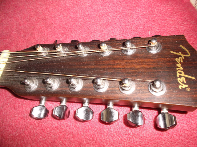 Fender guitare acoustique 12 cordes dans Guitares  à Sherbrooke - Image 4