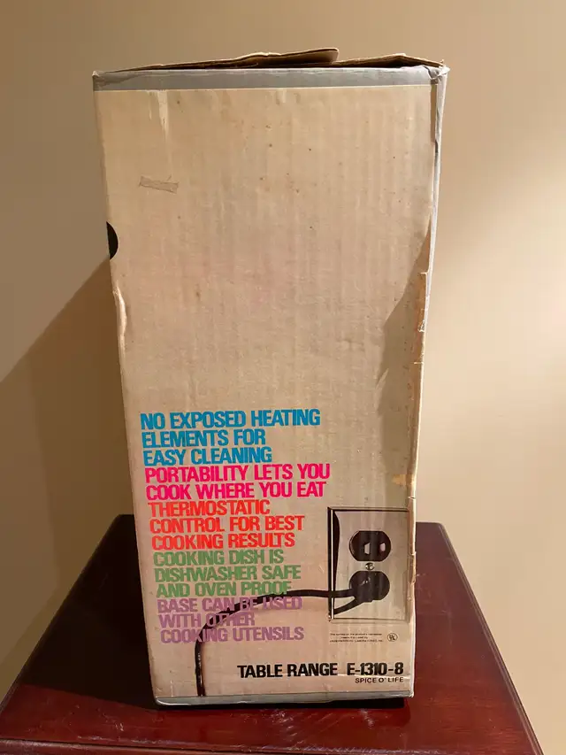 NIB The Electromatics By Corning E1310-8 Table Range – SEALED in Kitchen & Dining Wares in Mississauga / Peel Region - Image 4