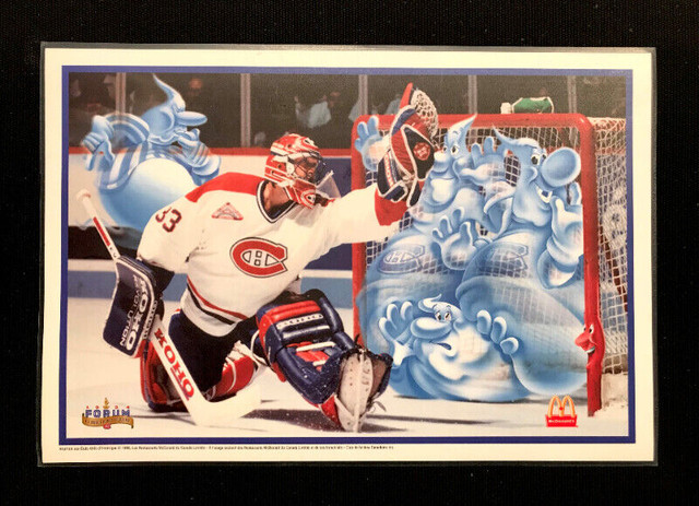 NHL Patrick Roy Canadiens de Montréal napperon Hockey dans Art et objets de collection  à Ville de Québec