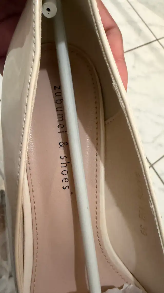 Women’s Nude Pointed-Toe Heels – Size 39 in Women's - Shoes in City of Toronto - Image 4