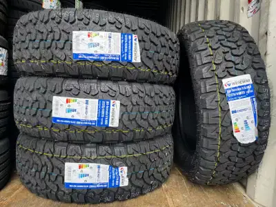 Brand new LT275/60/R20 Tires (275 60 20) $990 for 4 tax and enviro fee included Wideway tire 8 ply,...