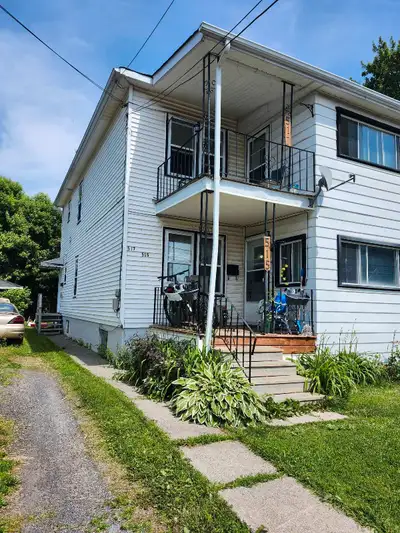 2 bedrooms upper unit, available now