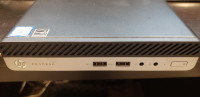 HP Prodesk 400 G3 Mini - 8GB Ram - 250GB Disk - Core I3 7th Gen
