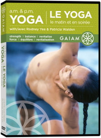 DVD Yoga au matin et en soirée avec Rodney Yee & Patricia Walden