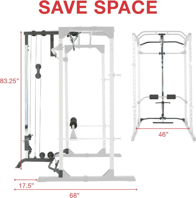 LAT Pulldown and Leg Holdown Attachment in Exercise Equipment in City of Toronto - Image 2