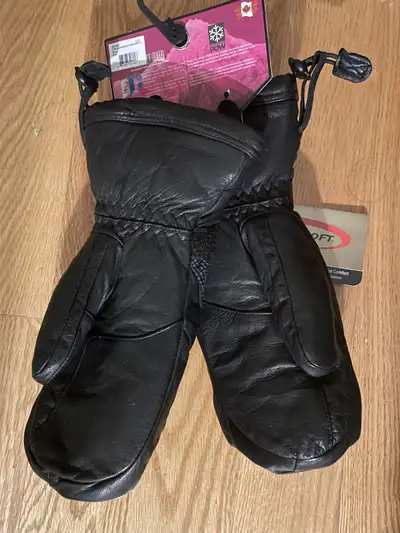 Brand new Kombi leather ski fingermitts, View more