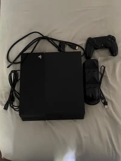 PS4 console with 12 games and Samsung 21" TV, View more