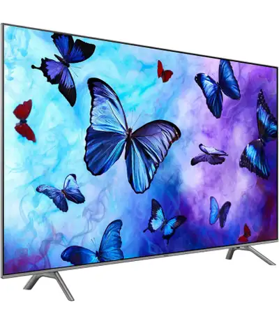 Samsung QN65Q6F Flat 65" QLED 4K Ultra HD Smart TV Eclipse Silve, View more