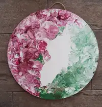 Acrylic abstract art paintings