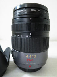 Panasonic Lumix 14-140mm f3.5-5.6 zoom lens for M4/3rds