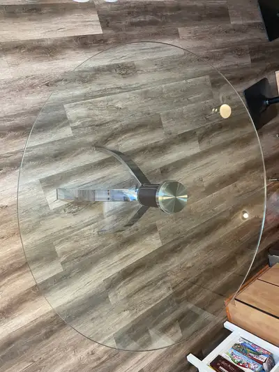 Table ronde en verre, View more