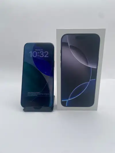 Factory Unlocked Apple iPhone 16 Pro Max 512GB Black, Tested!, View more