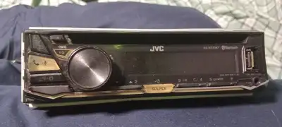 Used in good condition working JVC CD car stereo free text 6474990722 pick up only