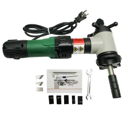 Item number: 056085 11''-3'' Steel Tube Chamfering Machine Portable Internal Expansion Pipe Beveling...