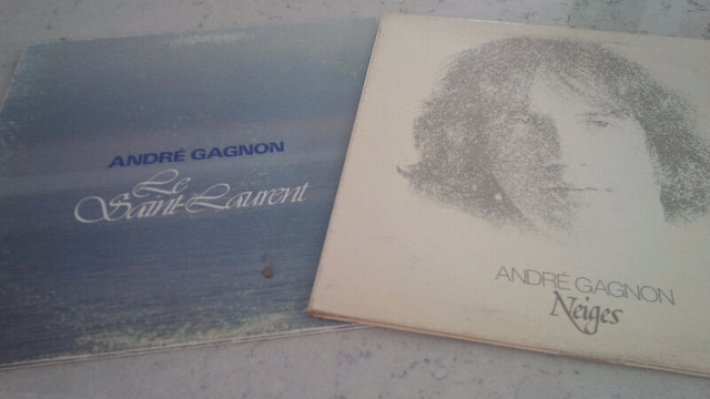 2 LP's: Andre Gagnon, Le Saint-Laurent, Neiges in Arts & Collectibles in Stratford