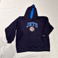 Winnipeg Jets Hoodie Pull-over Sweatshirt Size Kids XL Pre-owned