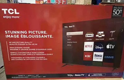 TCL 50 inch Roku TV, View more