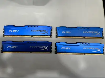 HyperX Fury 16gb DDR3-1600mhz, View more