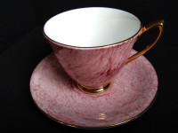 REDUCED Vintage Royal Albert Pink Gossamer Teacup & Saucer