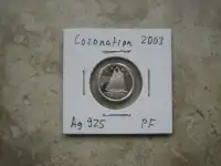High grade Canadian 10 cent coins.