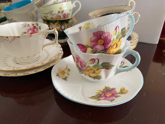 mix and match tea cups and saucers in Arts & Collectibles in Kitchener / Waterloo